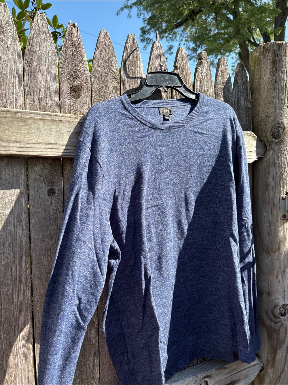 J. Crew large cotton sweater!